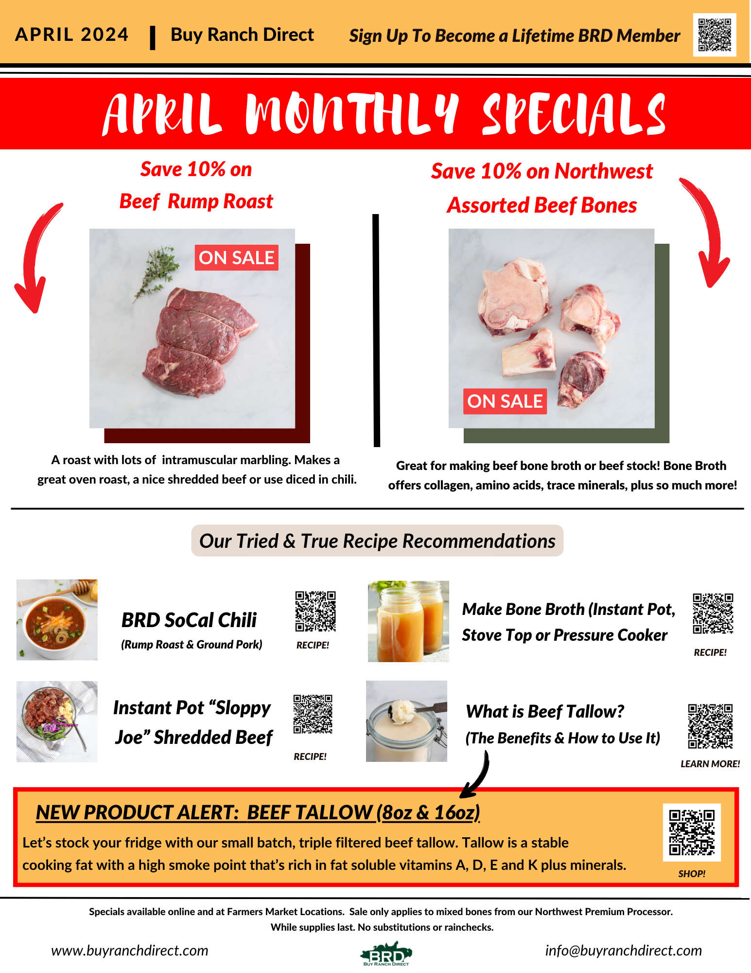 April 2024 Sales Flyer