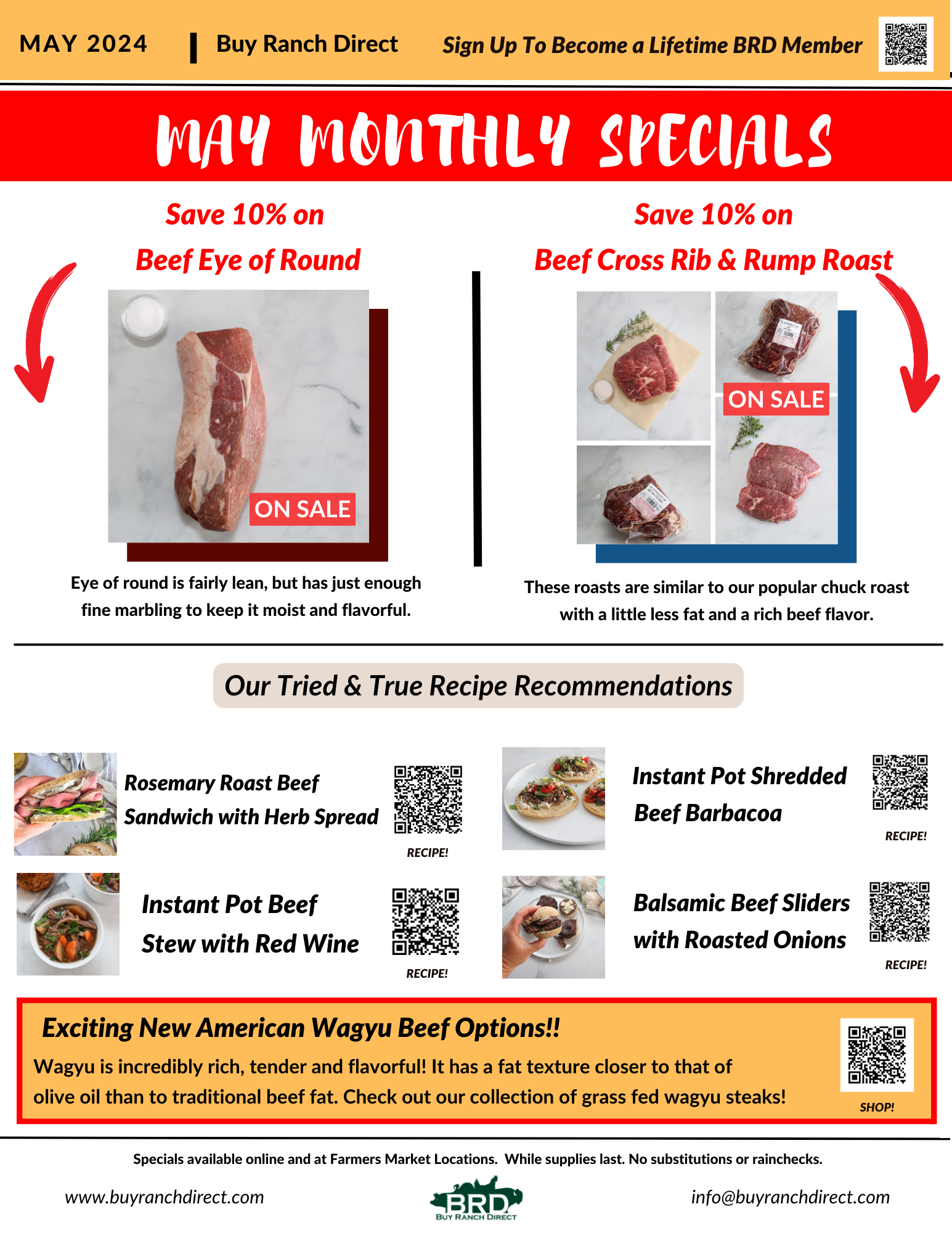 May 2024 Sales Flyer