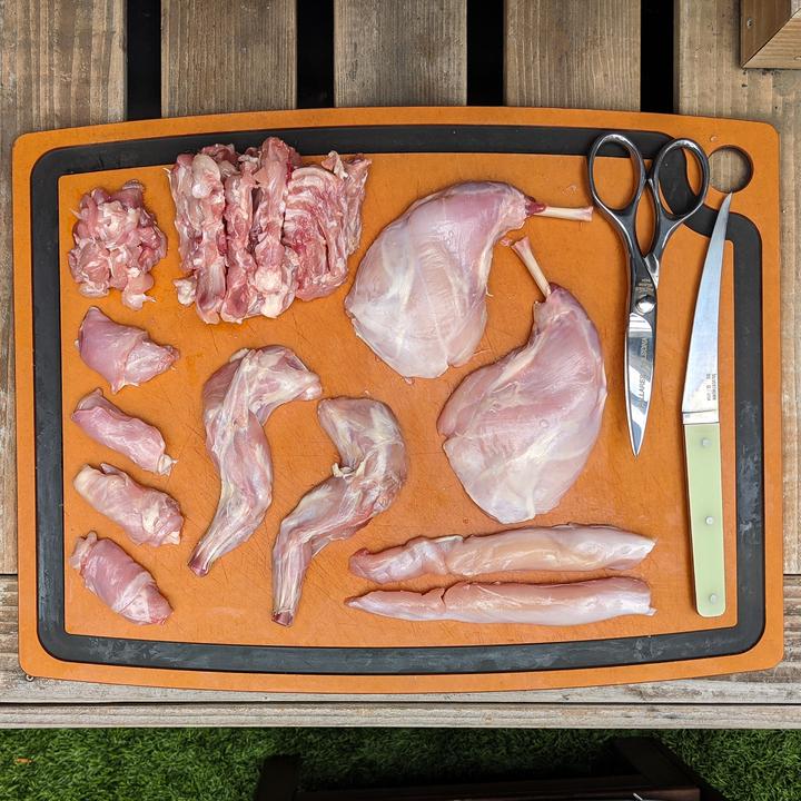 Butcher Demo: How to Joint a Rabbit