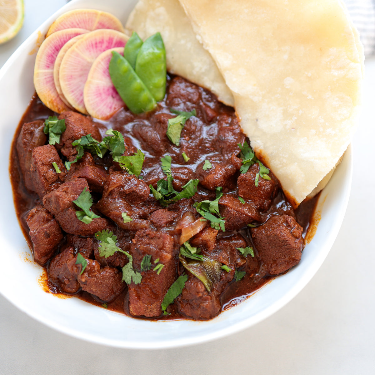 Chile Colorado in the Dutch Oven Buy Ranch Direct