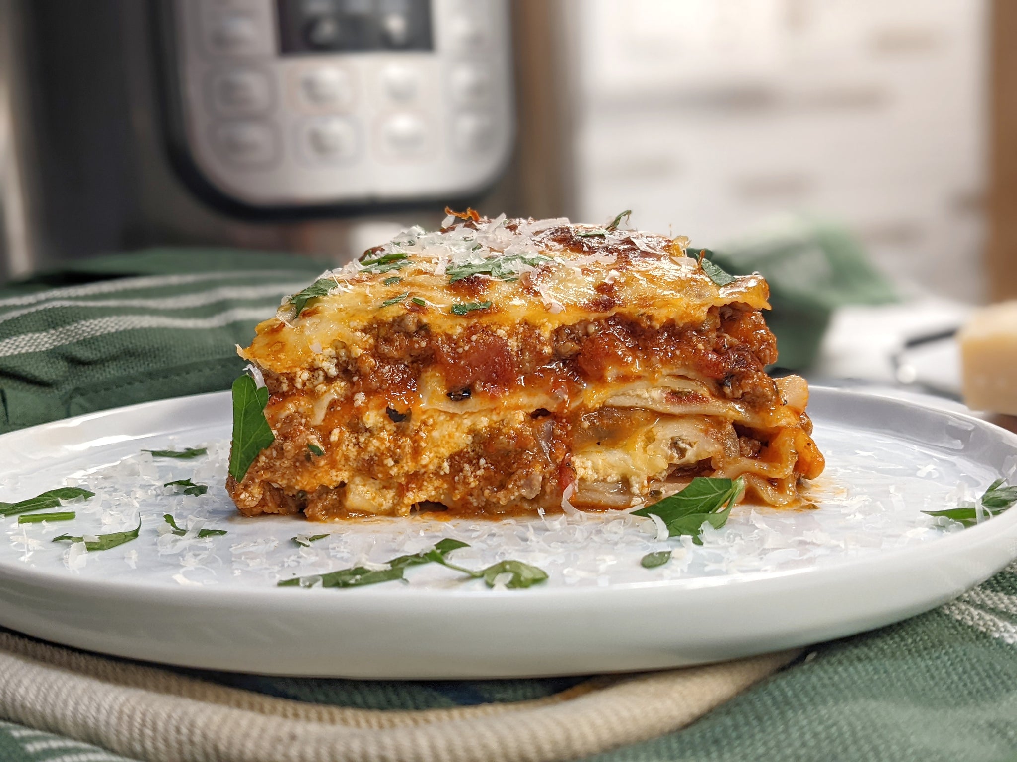 Easy Instant Pot Lasagna