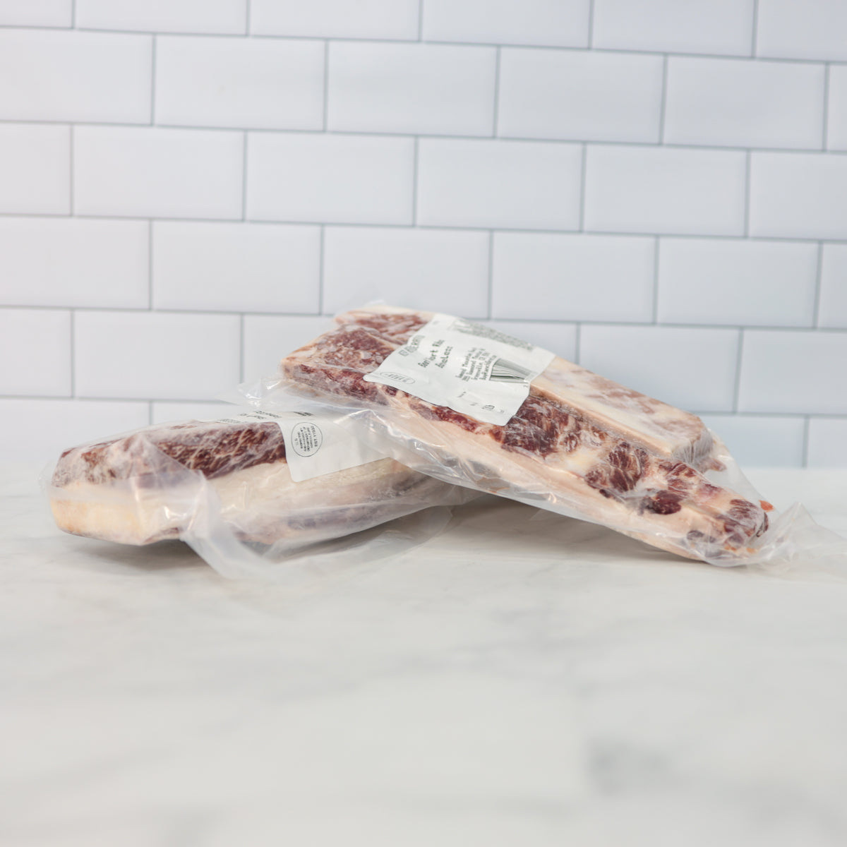 Beef Wagyu Boneless Short Ribs BARLEY ENHANCED Multiple Sizes Avai