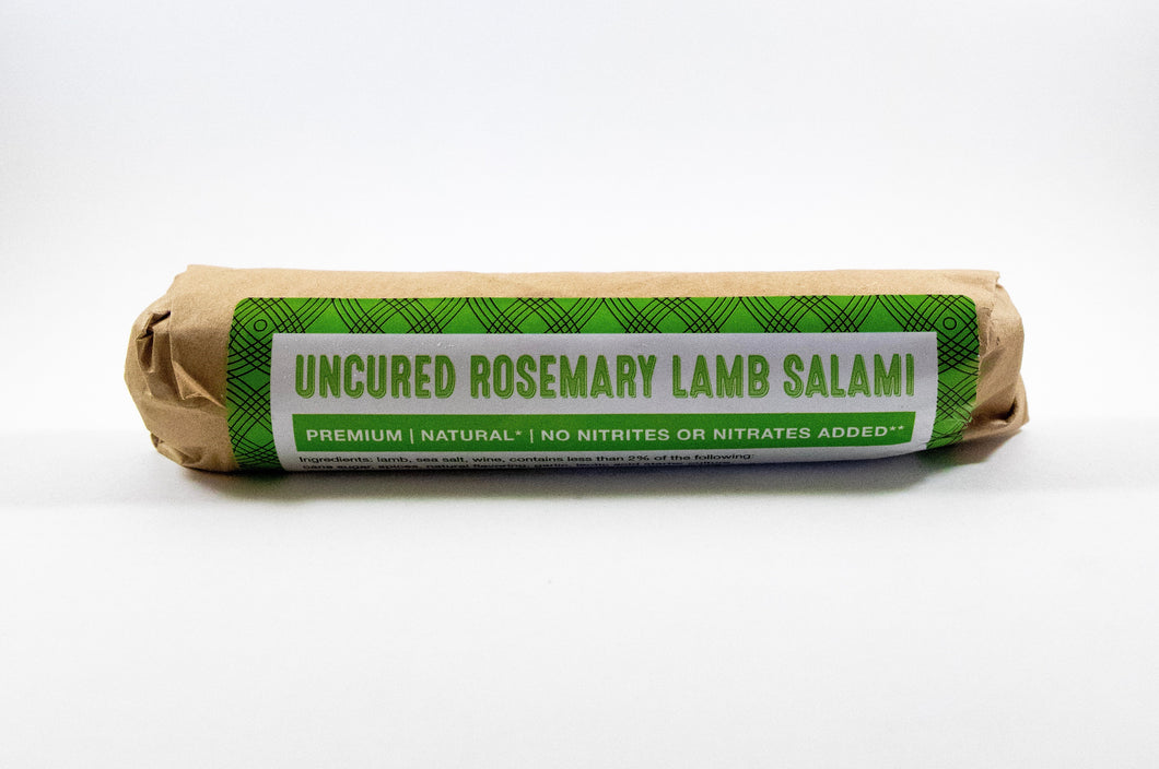 Salami Rosemary Lamb - 8 oz
