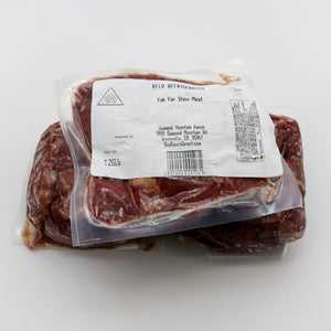 Yak Stew Meat - Bundle Pack - Multiple Sizes Available
