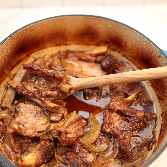 Simple BBQ Braised Spare Ribs