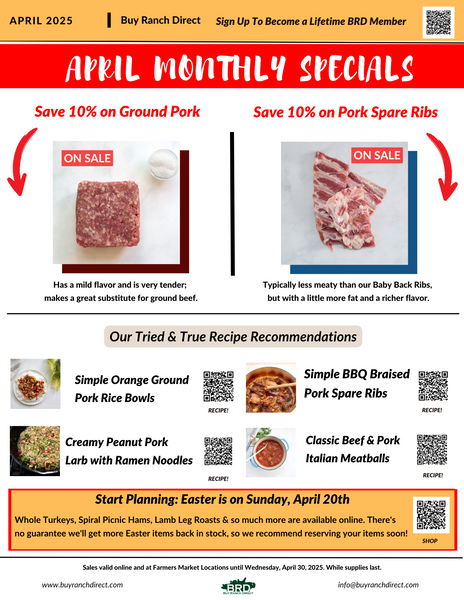April 2025 Sales Flyer