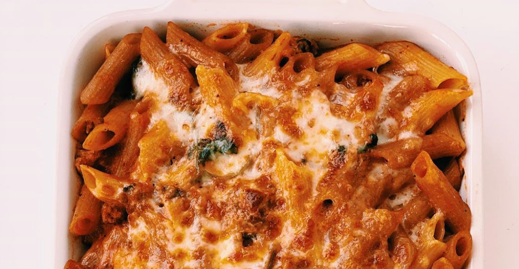 Gluten-Free Baked Ziti by @melissas_healthykitchen