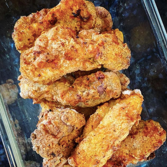 Paleo Chicken Strips from @its_paleo_lo