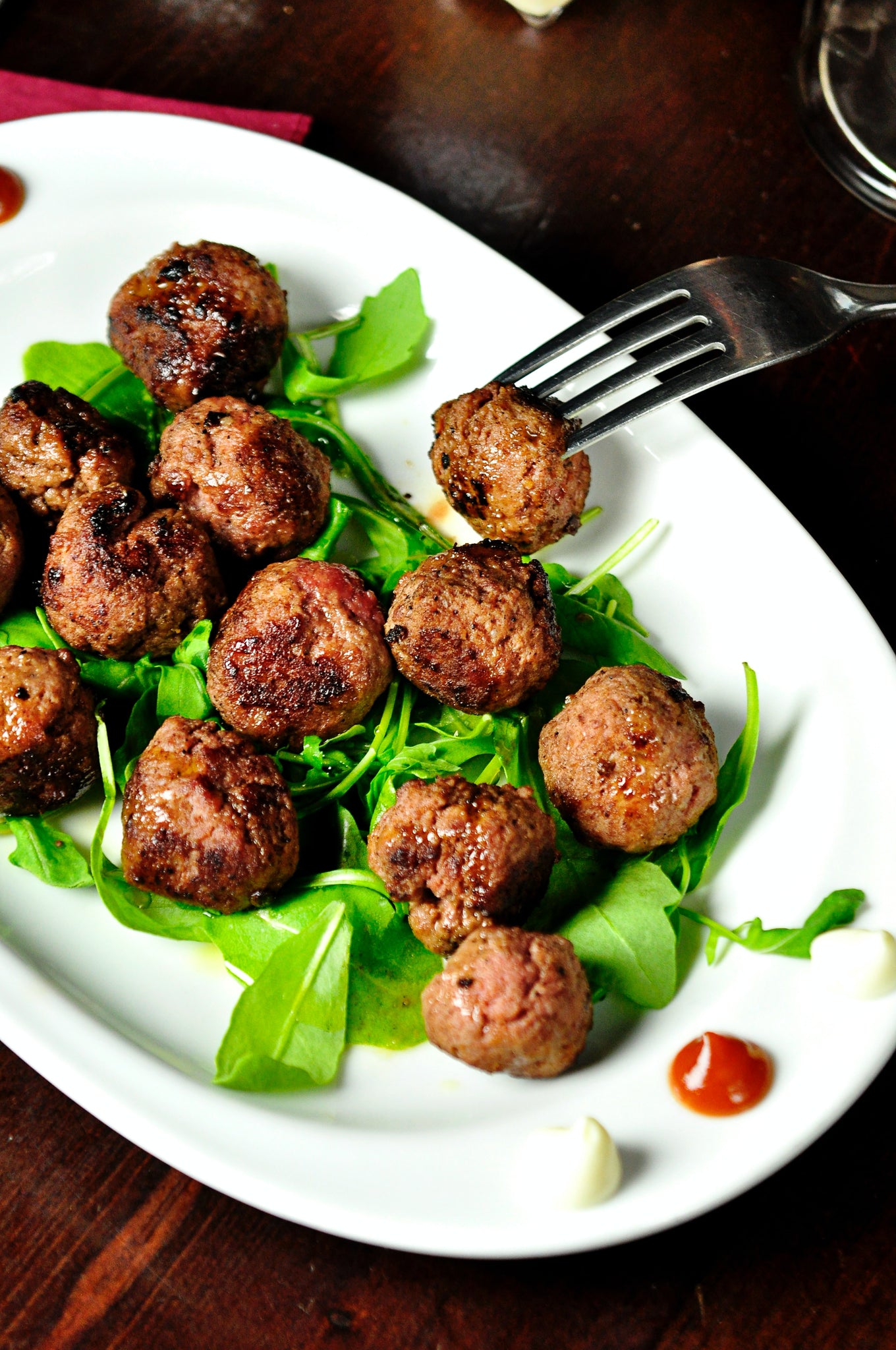 Easy Grass-Fed Meatball Recipe from Krysten's Kitchen