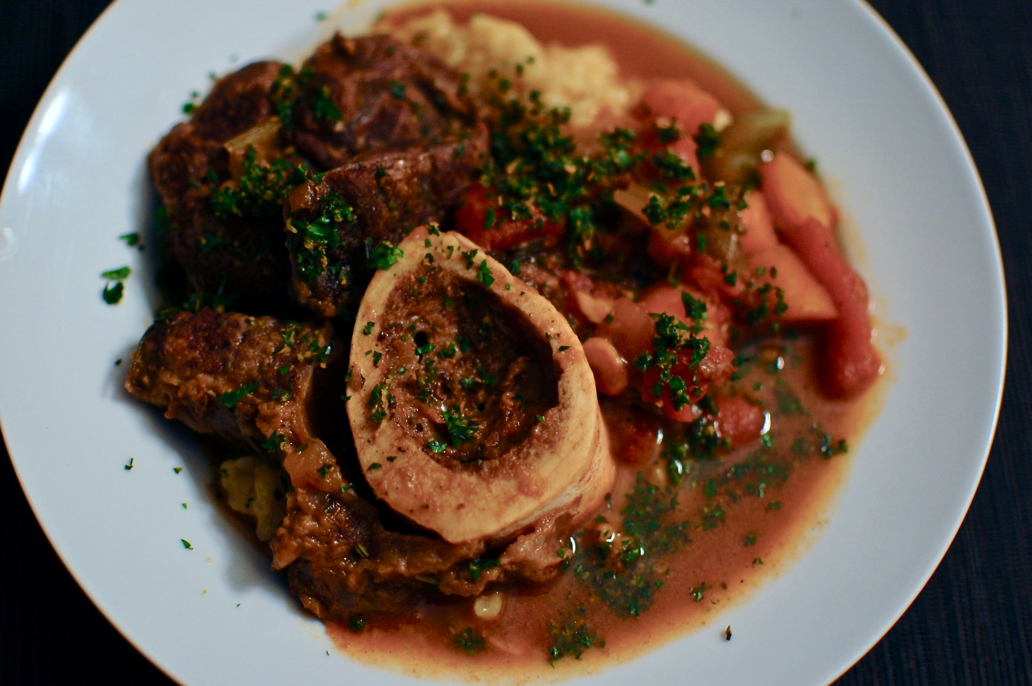 Osso Buco with Simple Risotto