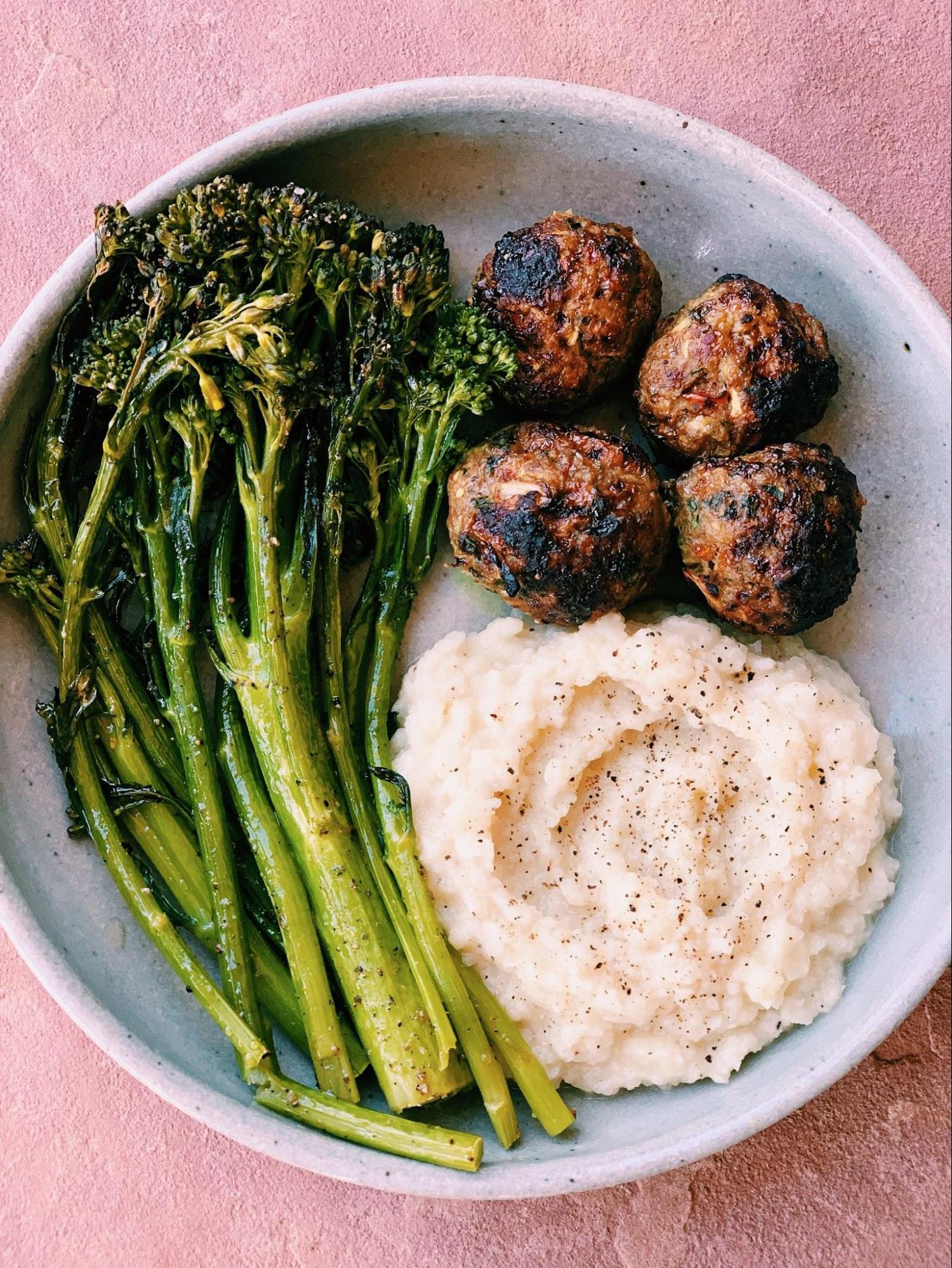 Air-Fried Lamb Meatballs from Melissa's Healthy Kitchen