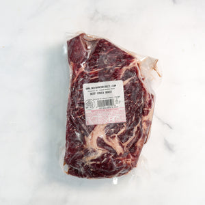 Beef - RESERVE - Chuck Roast, Boneless - Single Pack - Multiple Sizes Available