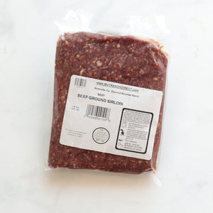 Beef Ground Sirloin - 1.0 lbs