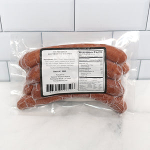 Beef Uncured All-Beef Hot Dogs, Lamb Casing - 6 per pack - 0.75 lbs