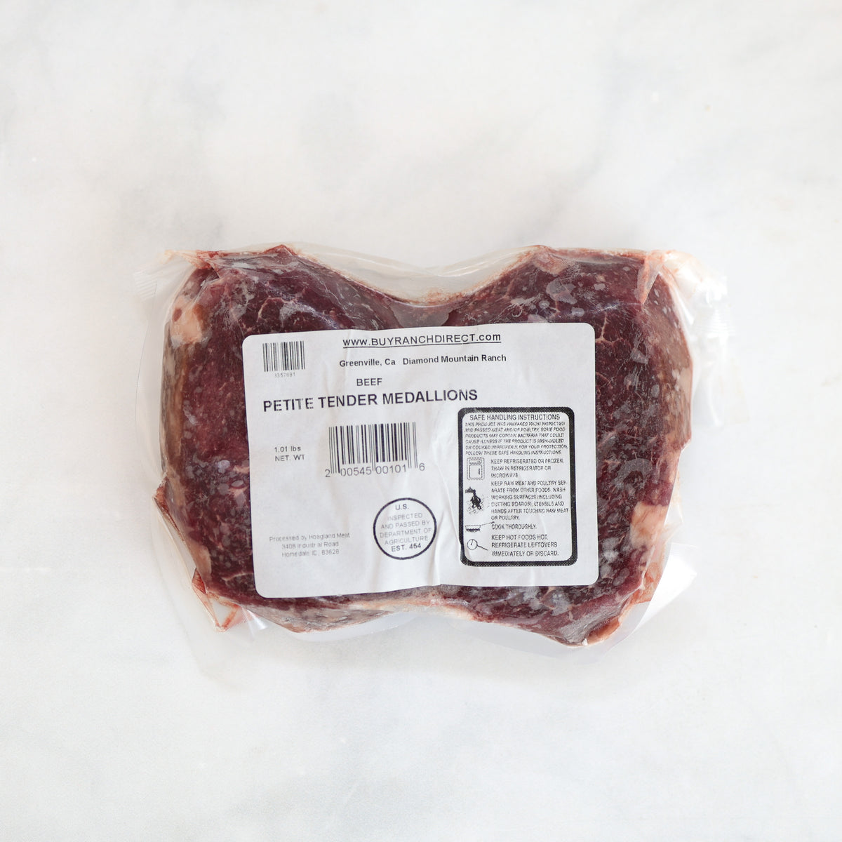 Beef Petite Tender Medallions - Double Pack - Multiple Sizes Available ...