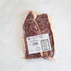 Beef Sirloin Cap - Picanha Steaks - Double Pack - Multiple Sizes Available