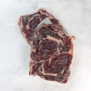 Beef - RESERVE - Ribeye Steaks - Double Pack - 1.25 - 1.50 lbs