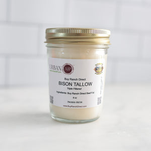 Bison Tallow - 8 oz