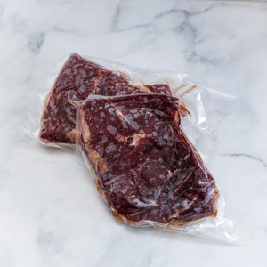 Bison Top Sirloin Breakfast Steaks (thin cut & tenderized)- Bundle Pack - 2.0-2.5 lbs