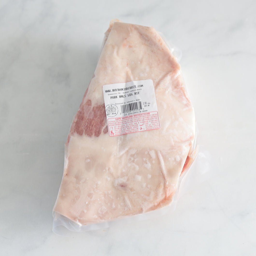 Pork Iberico Leg Roast - BONELESS - Multiple Sizes Available