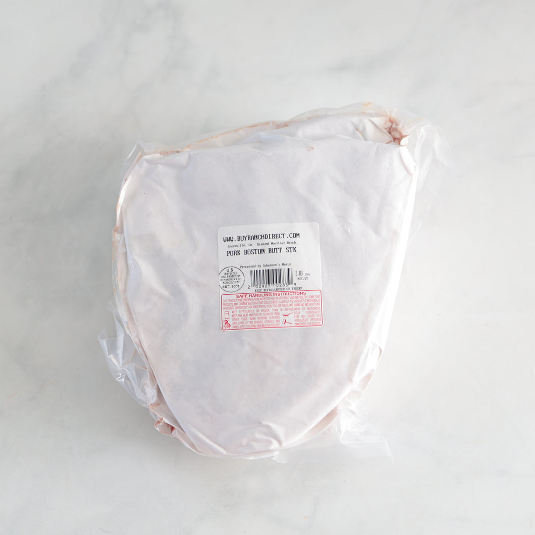 Pork Iberico Butt (aka Shoulder) STEAKS - Bone-In - Double Pack - Multiple Sizes Available