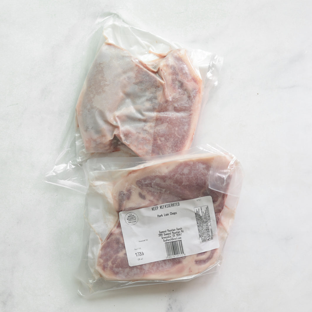 Pork Chops - Center Cut, Double Pack - Bundle Pack - 3.0 - 3.5 lbs