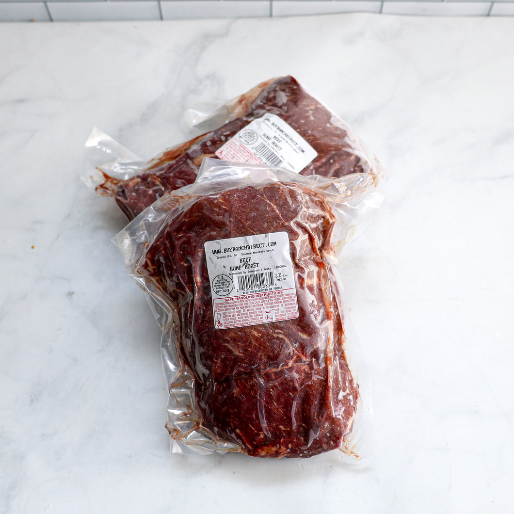 Beef Rump Roast, Boneless - Bundle Pack - 5-6 lbs