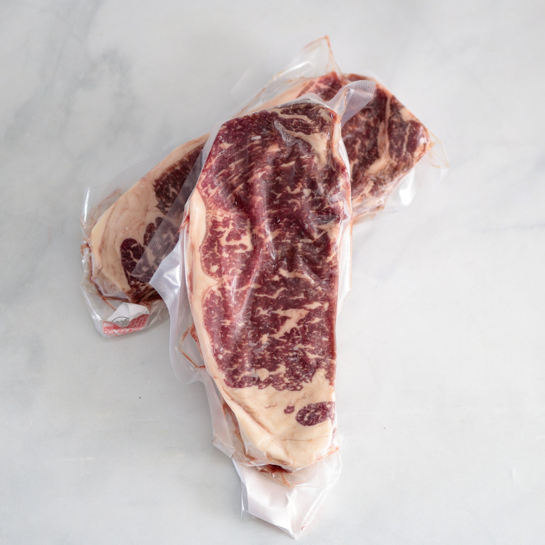 Beef Wagyu New York Strip Steak - Single Pack - .88 - 1.0 lbs