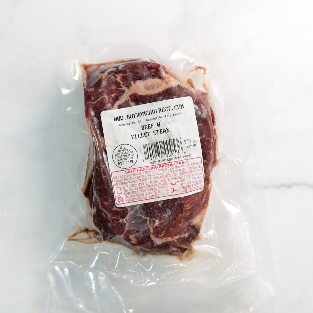 Beef Wagyu Filet Mignon (Tenderloin) - Single Pack - 0.5 lbs