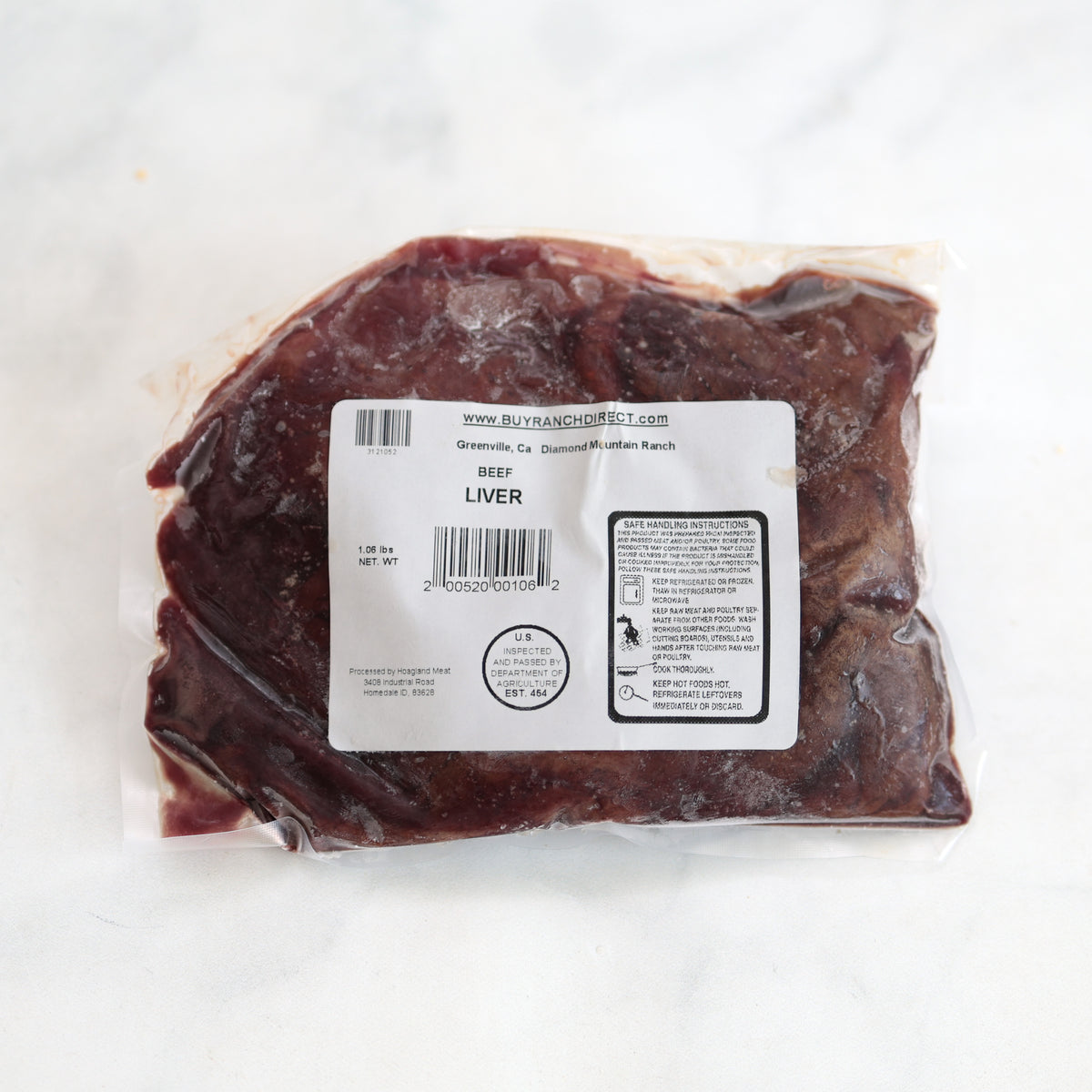 Beef Liver - 1.0 lbs – Buy Ranch Direct
