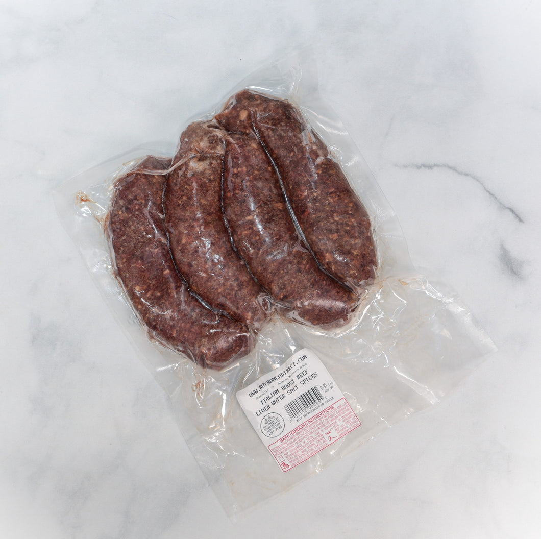 Beef Boost Italian Sausage - Links - Multiple Sizes Available