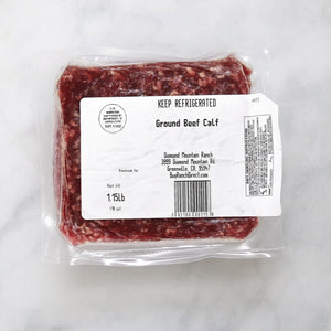 Beef Ground Calf - 1.0 - 1.1 lbs