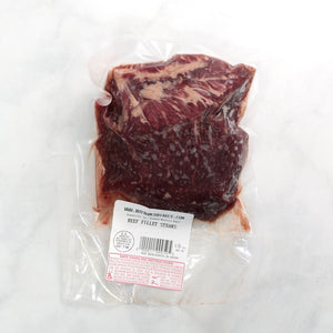 Beef Filet Mignon (Tenderloin) - Single Pack - 0.50 - 0.62 lbs (8 - 10 oz)