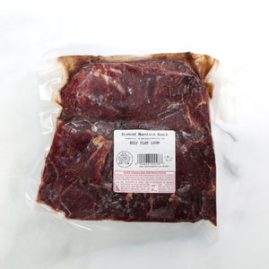 Beef Flat Iron Steaks, Double Pack - Multiple Sizes Available