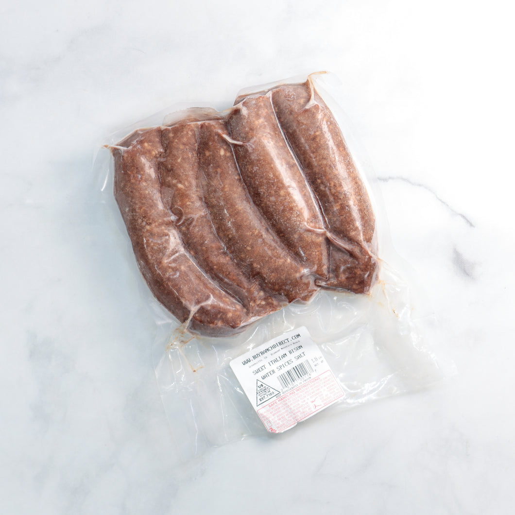 Bison Mild (aka Sweet) Italian Sausage - .88 - 1.0 lbs (14 - 16 oz)