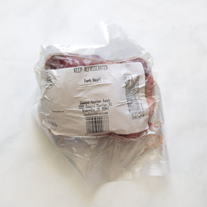 Pork Heart - Multiple Sizes Available