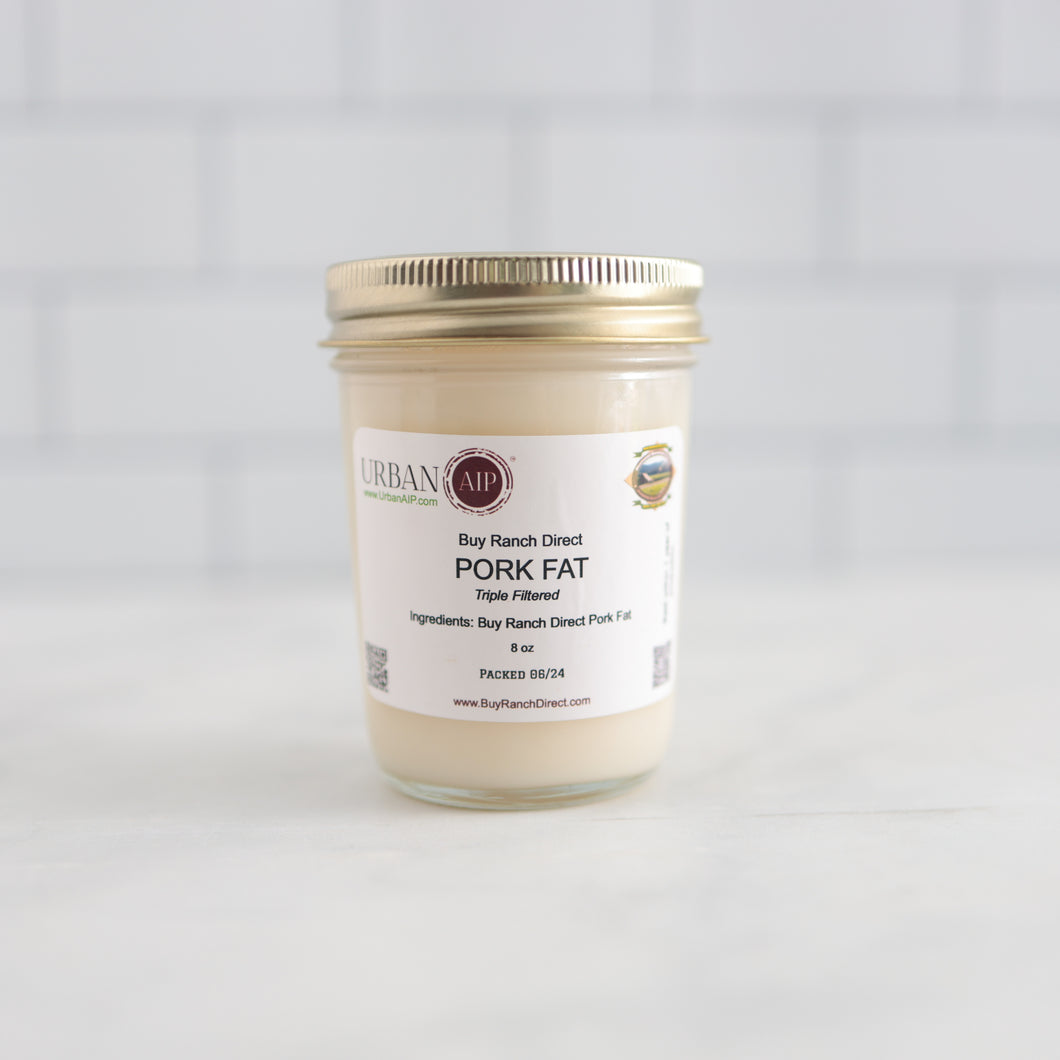 Pork Lard (Regular Lard) - Multiple Sizes Available