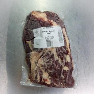 Beef Calf Breast (aka Brisket) - 2.75 - 3.25 lbs