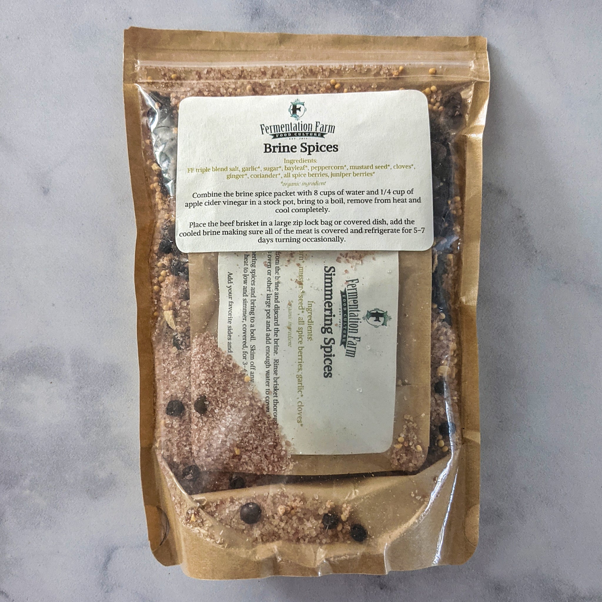 Corned beef shop spice packet